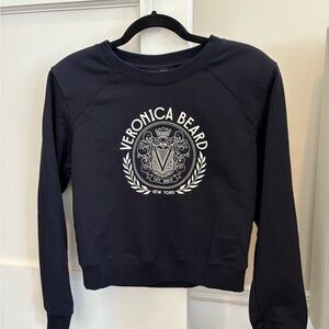 Veronica Beard Navy Beaumont Sweatshirt